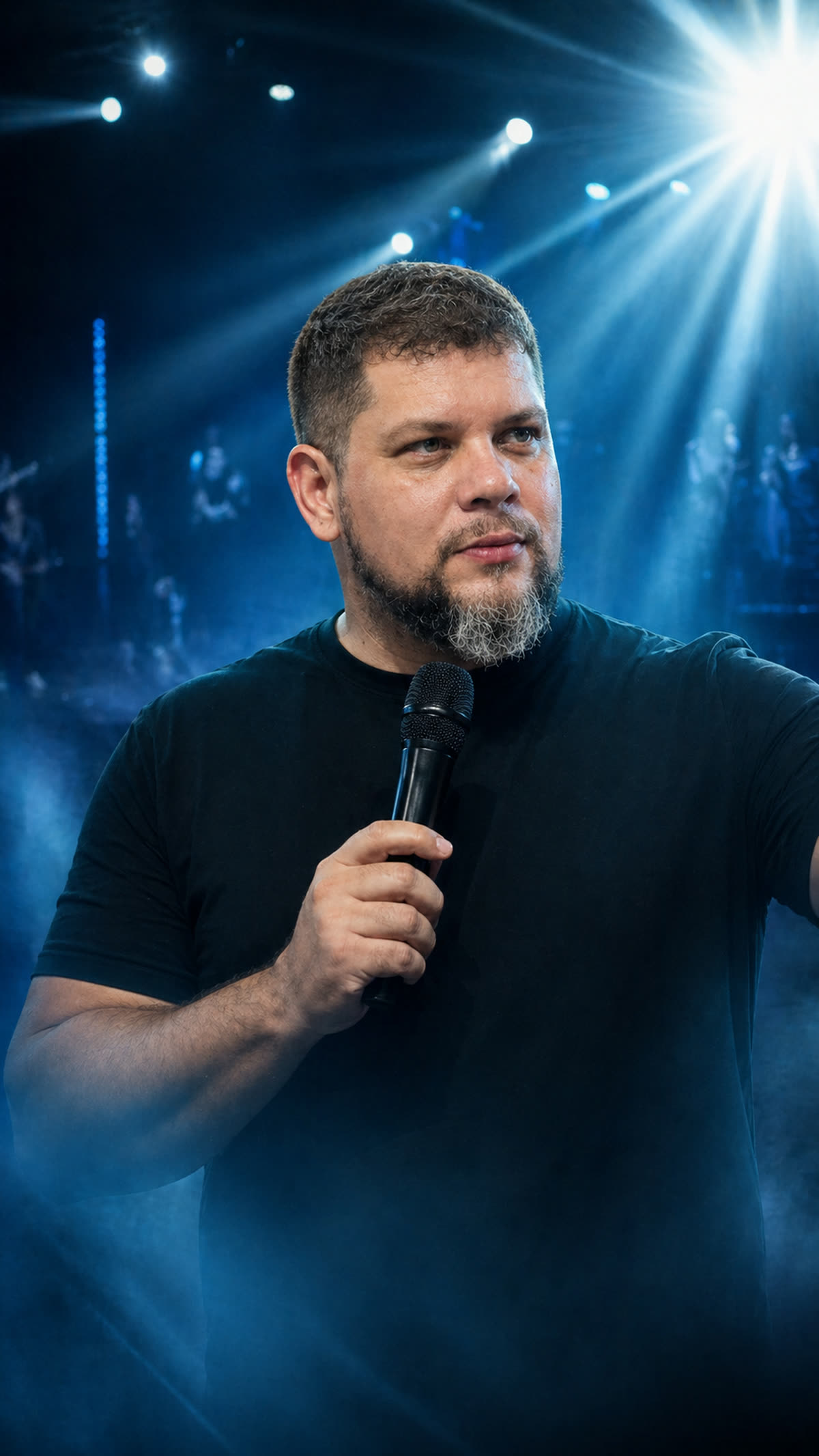 Richer Grinspun pregando